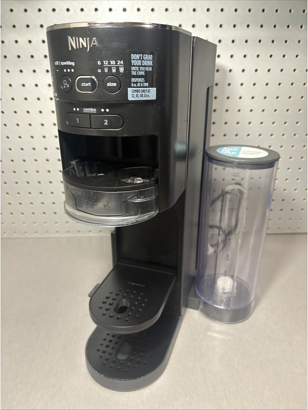 Ninja Thirsti WC1001 Drink System Still Sparkling Water Dispenser Tested READ